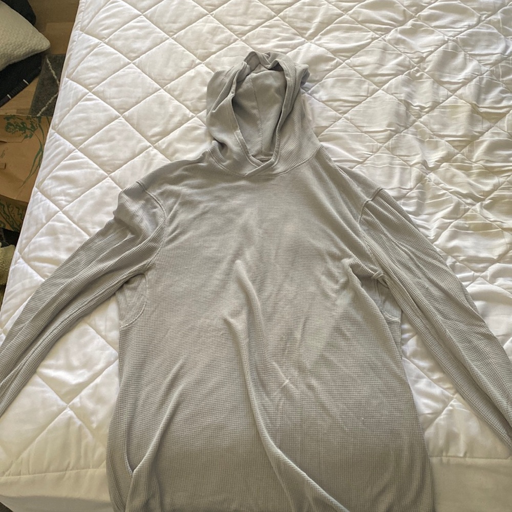 LULULEMON HOODIE LIGHT BLUE MEN’S LARGE